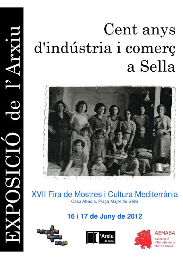 Exposició: Cent anys d'indústria i comerç a Sella